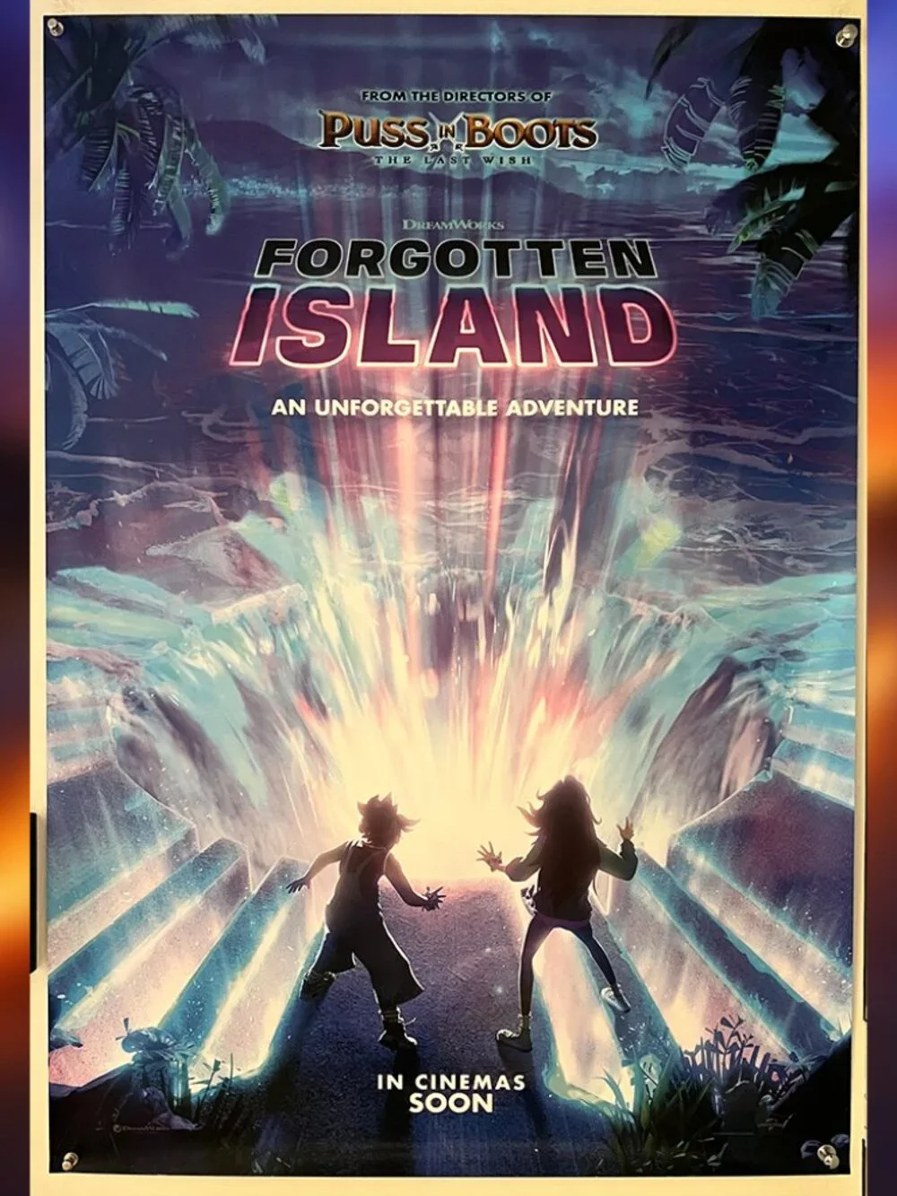 FORGOTTEN ISLAND (2026) - ORIGINAL DOUBLE SIDED ADVANCE B MOVIE POSTER - Picture 1 of 2